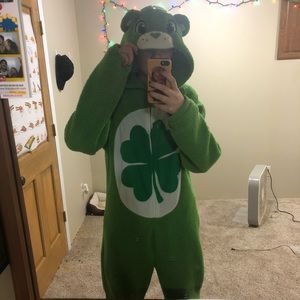 Green Care Bear Onesie